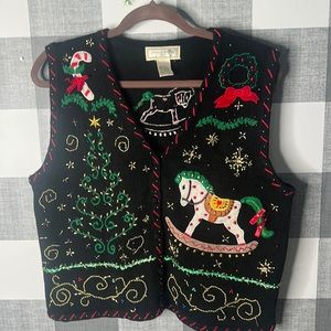 VTG Holiday Cardigan Perisian
